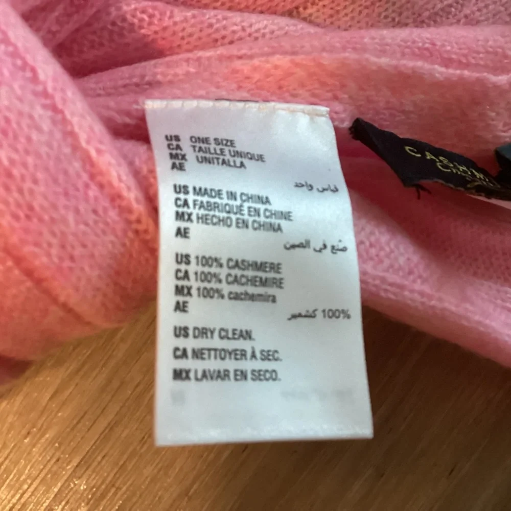 Charter Club Ribbed 100% Cashmere Scarf
